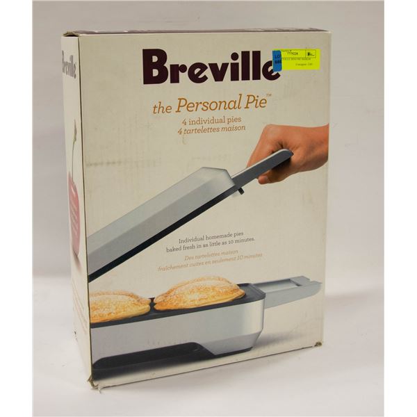 NEW BREVILLE MINI PIE MAKER