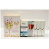 Image 1 : 2 BOXES OF WINE GLASSES