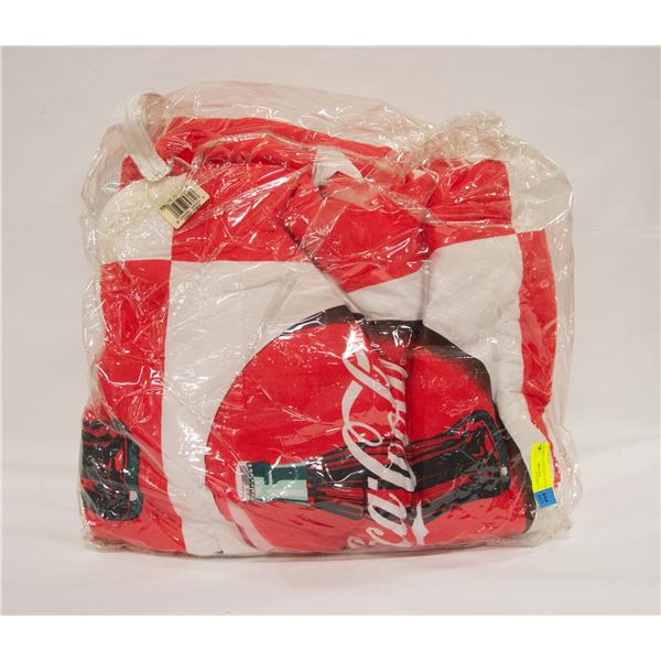 COCA COLA TWIN SIZE COMFORTER