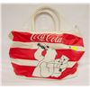 Image 1 : VINTAGE STYLE COCA-COLA BEACH BAG FEATURES POLAR