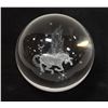 Image 1 : 3D CRYSTAL BALL WITH UNICORN PEGASUS