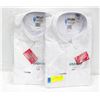 Image 1 : NEW OXFORD SHIRTS 2 WHITE 16-16 1/2 SIZE L