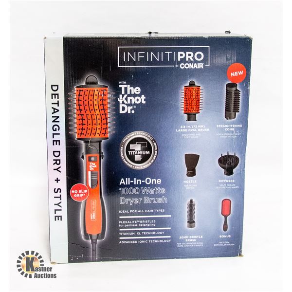 NEW INFINITI PRO BY CONAIR DETANGLE DRY & STYLE