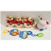 Image 1 : FLAT OF NEW TEETHING TOYS + NEW RATTLES