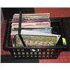 Image 1 : CRATE OF LP RECORDS