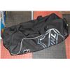 Image 1 : BLACK CANVAS "NHL" ROLLING HOCKEY BAG -