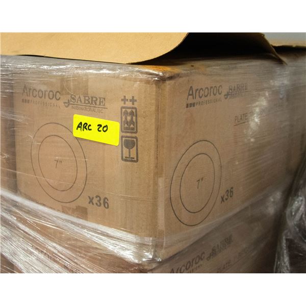 CASE OF 36 ARC 7" PLATES