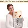 Image 4 : 180CM BURRITOS TORTILLA PRINT FUNNY FOOD BLANKET