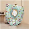 Image 2 : 180CM GREEN DONUTS PRINT FUNNY FOOD BLANKET