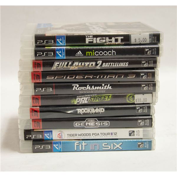 PS3 GAMES 10