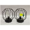 Image 1 : BATTERY LAMPS BLACK WIRE