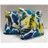 Image 1 : PAIR OF NEW FLORAL PILLOWS
