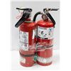 Image 1 : LOT OF 2 10LB FULLY CHARGED FIRE EXTINGUISHERS