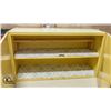 Image 2 : METAL 2-DOOR, 2-SHELF WALL CABINET -