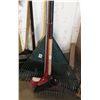 Image 1 : PKG WITH RAKES, BROOMS, AND SHOVELS