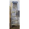 Image 1 : 6 FOOT ALUMINUM LADDER