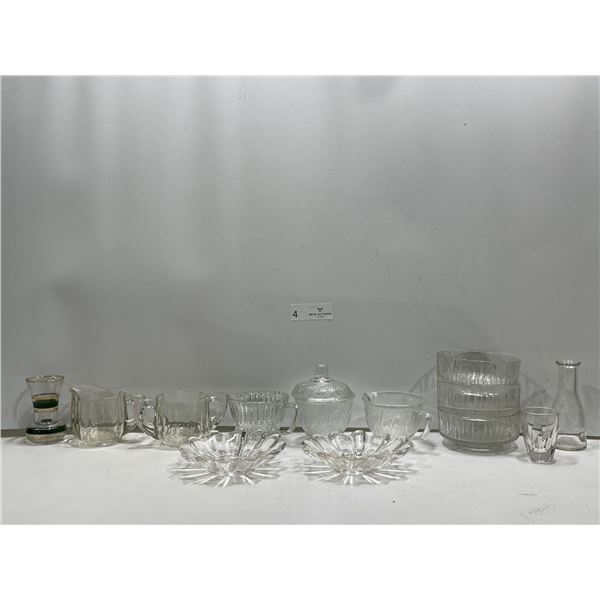 Assorted Glassware