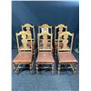 Image 1 : 6 Canadian Made Vintage Chairs, 17L x 19W x 37H