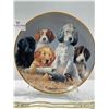 Image 2 : Decorative Plates Franklin Mint Hierloom Recomendation "School Daze" "Sporting Trio"