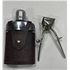 Image 2 : Assortment Of Vintage Collectibles, Including Lamps. Hair Clipper, And A Flask