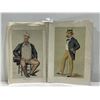 Image 1 : Arg, "Men Of The Day" And Spy, "Good Looks" '1870's Prints 15L x 10W