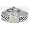 Image 5 : Rolex Men's Stainless Steel White Roman Datejust Wristwatch