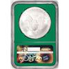 Image 2 : 2009 $1 American Silver Eagle Coin NGC MS69 Green Core