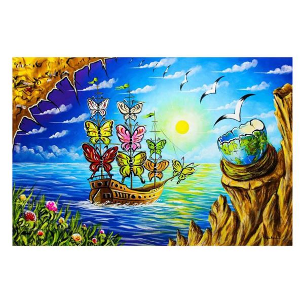 Eugene Poliarush "The Morning After the Storm" Original Oil on Canvas