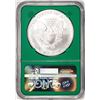 Image 2 : 2006 $1 American Silver Eagle Coin NGC MS69 Green Core