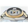 Image 7 : Rolex Ladies Two Tone White Roman Datejust Wristwatch