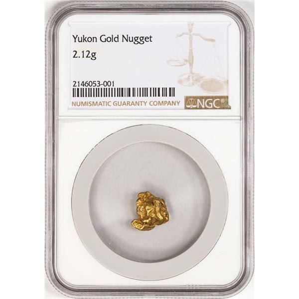 2.12 Gram Yukon Gold Nugget NGC Graded