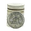 Image 2 : Roll of (20) Brilliant Uncirculated 1963-D Franklin Half Dollar Coins