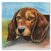 Image 1 : Charles Lynn Bragg "Gigi" Original Mixed Media on Paper