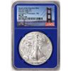 Image 1 : 2021(S) Type 1 $1 American Silver Eagle Coin NGC MS70 FDI San Francisco Blue Core