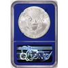 Image 2 : 2021(S) Type 1 $1 American Silver Eagle Coin NGC MS70 FDI San Francisco Blue Core