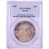 Image 1 : 1889 Austria 2 Florin Silver Coin PCGS MS64