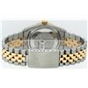 Image 4 : Rolex Men's Two Tone White Roman Diamond Datejust Wristwatch