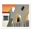 Image 1 : William Schlesinger (1915-2011) "Patio Del Sol" Limited Edition Serigraph on Paper