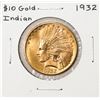 Image 1 : 1932 $10 Indian Head Eagle Gold Coin
