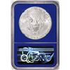 Image 2 : 2021(S) Type 1 $1 American Silver Eagle Coin NGC MS70 FDI San Francisco Blue Core