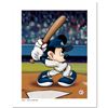 Image 1 : Disney "Mickey at the Plate" Limited Edition Giclee on Paper