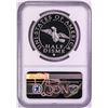 Image 2 : 1792-2017 Half Disme 1 oz. Silver Medal NGC PF70 W/Edmund C. Moy Signature