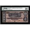 Image 1 : 1864 $10 Confederate States of America Note T-68 PMG Choice About Unci 58PPQ