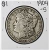 Image 1 : 1904-S $1 Morgan Silver Dollar Coin