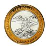 Image 2 : .999 Fine Silver Caesars Tahoe Lake Tahoe, Nevada $10 Limited Edition Gaming Token