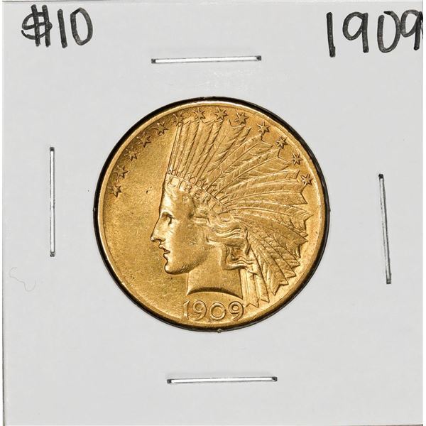 1909 $10 Indian Head Eagle Gold Coin