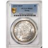 Image 1 : 1878 7/8TF Strong $1 Morgan Silver Dollar Coin PCGS MS61