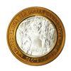 Image 1 : .999 Fine Silver Slots A Fun Casino Las Vegas, NV $10 Limited Edition Gaming Token
