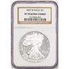 Image 1 : 2007-W $1 Proof American Silver Eagle Coin NGC PF70 Ultra Cameo