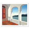 Image 1 : William Schlesinger (1915-2011) "Portico" Limited Edition Serigraph on Paper